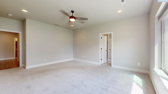 4801 White Dr, Richland, WA 99352 - carpeted spare room with ceiling fan