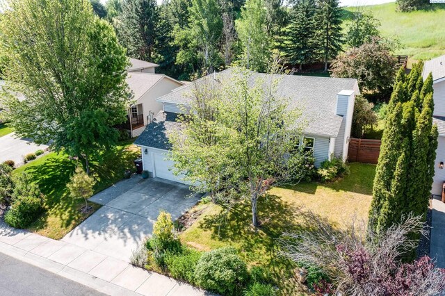 495 NW Robert St, Pullman, WA 99163 - aerial view of property and surrounding area