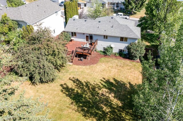 495 NW Robert St, Pullman, WA 99163 - aerial view of property and surrounding area