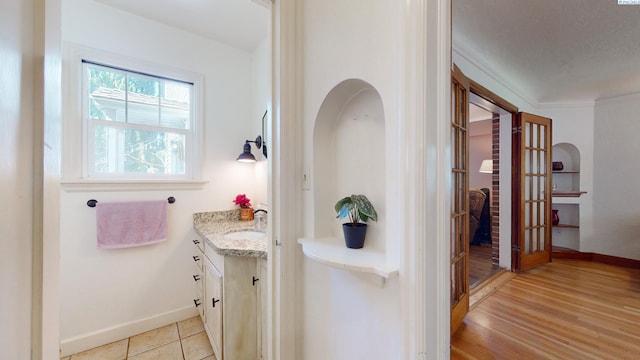 420 SE Dexter St, Pullman, WA 99163 - bathroom with baseboards and vanity