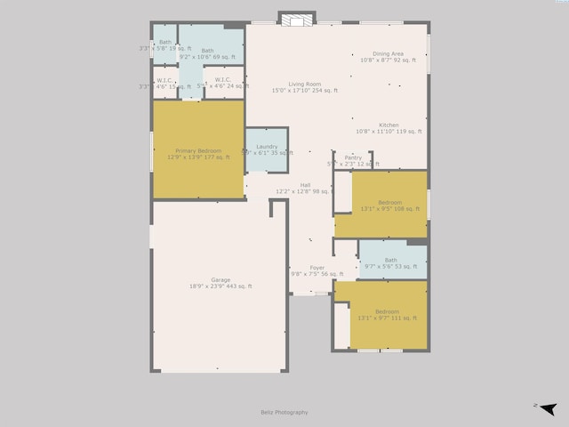 2909 S Jean St, Kennewick, WA 99336 - view of home floor plan