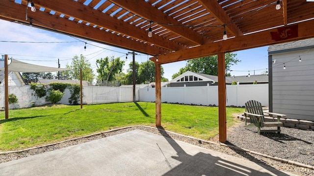 2404 Camden St, Richland, WA 99352 - view of patio / terrace featuring a pergola