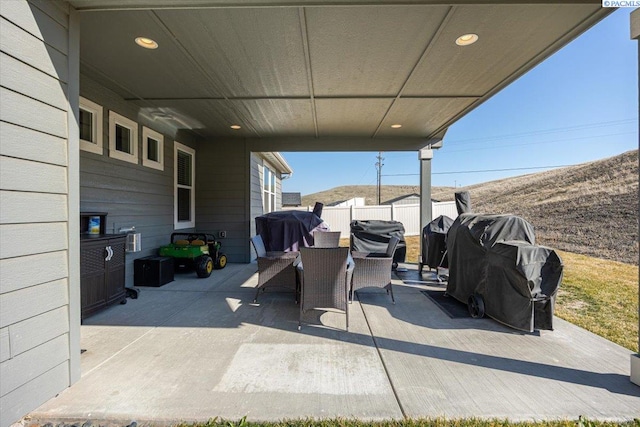 234 Ladera St, Prosser, WA 99350 - view of patio with fence and area for grilling