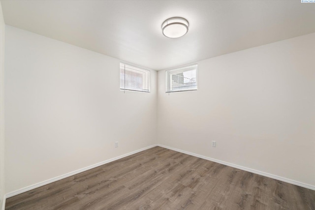 1205 N Union St, Kennewick, WA 99336 - empty room featuring wood finished floors and baseboards
