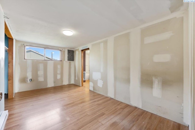 807 Snow, Richland, WA 99352 - unfurnished bedroom featuring wood finished floors