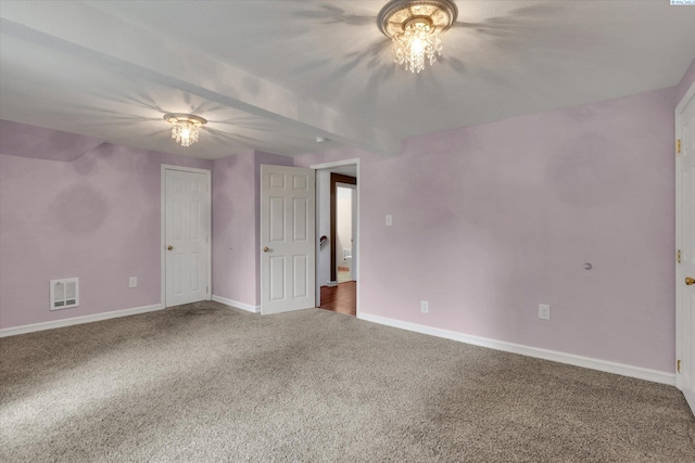 436 N Washington St, Tekoa, WA 99033 - spare room with carpet and baseboards