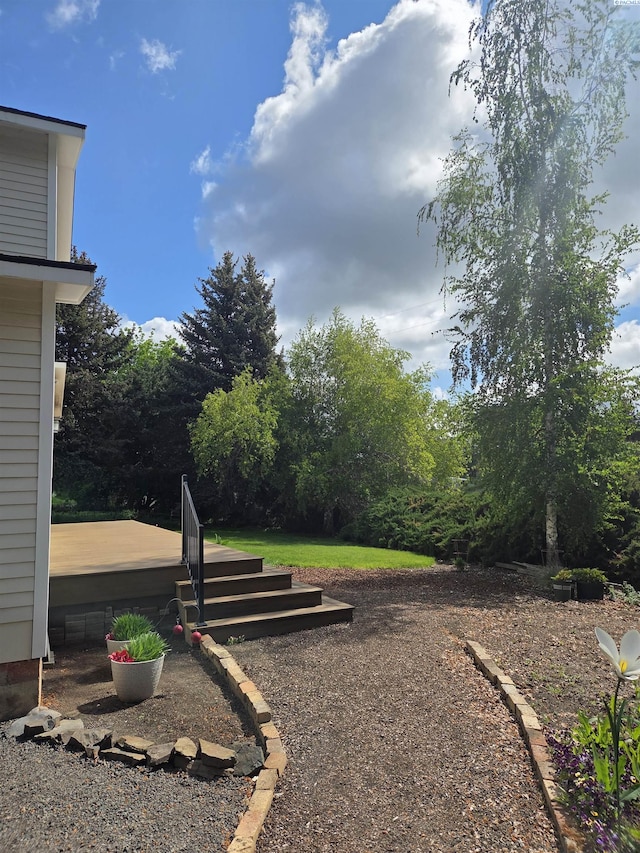 6302 Sand Rd, Pullman, WA 99163 - view of yard with a deck