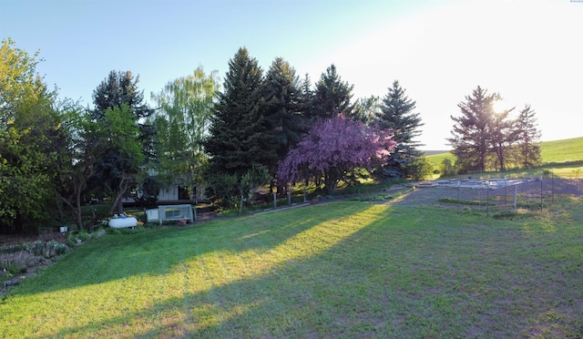6302 Sand Rd, Pullman, WA 99163 - view of green lawn featuring a view of rural / pastoral area