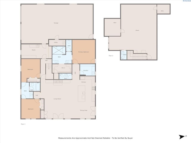 4402 Everett St, West Richland, WA 99353 - floor plan
