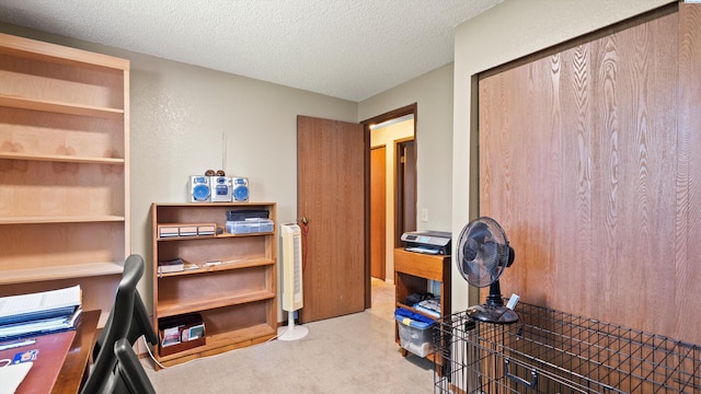 805 W 44th Pl, Kennewick, WA 99337 - office space with a textured ceiling and carpet