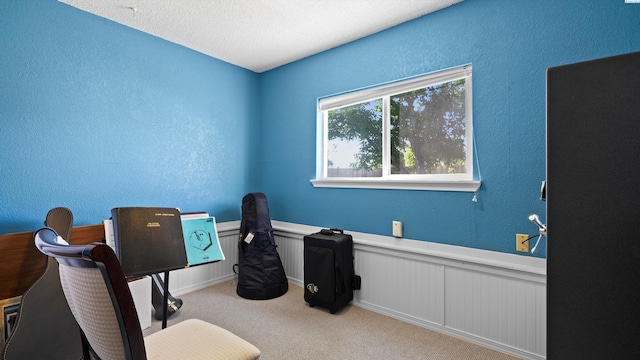 805 W 44th Pl, Kennewick, WA 99337 - office featuring light colored carpet and a wainscoted wall