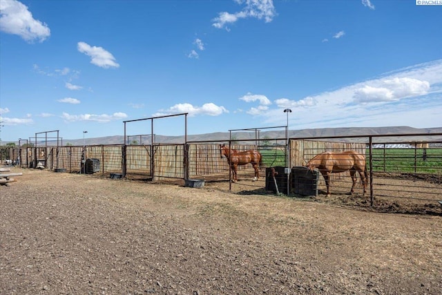 168715 W Johnson Rd, Prosser, WA 99350 - view of yard with an exterior structure, an outdoor structure, and a view of rural / pastoral area