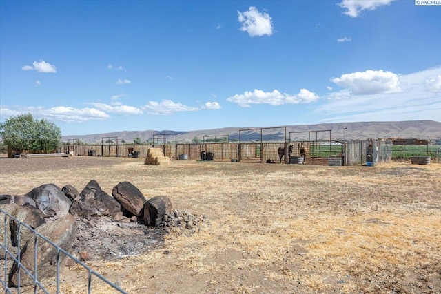 168715 W Johnson Rd, Prosser, WA 99350 - view of yard with a mountain view and a view of countryside
