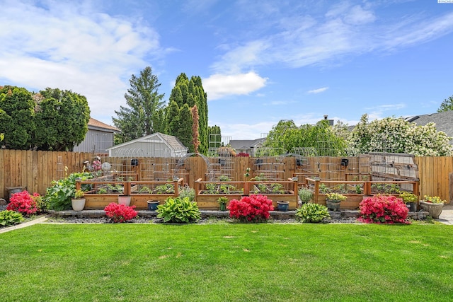 4107 Mojave Ct, Pasco, WA 99301 - view of yard with a garden