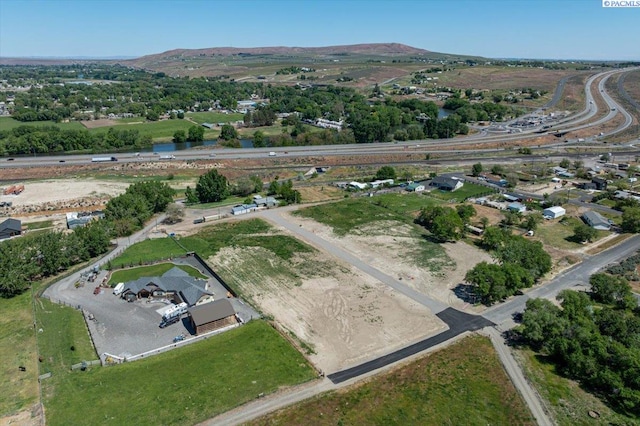 6616 NE 2nd St Lot 3, Benton City, WA 99320 - aerial view of property's location featuring mountains