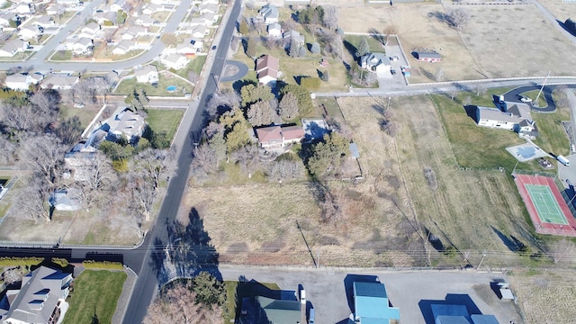 birds eye view of property featuring a residential view