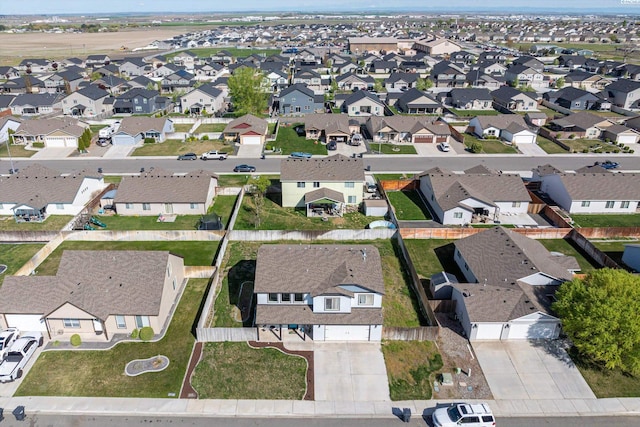 6115 Wildcat Ln, Pasco, WA 99301 - birds eye view of property featuring a residential view
