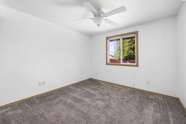 8307 Camano Dr, Pasco, WA 99301 - empty room with carpet floors and a ceiling fan