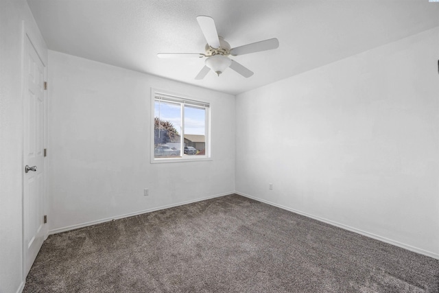 8307 Camano Dr, Pasco, WA 99301 - spare room featuring carpet flooring and ceiling fan