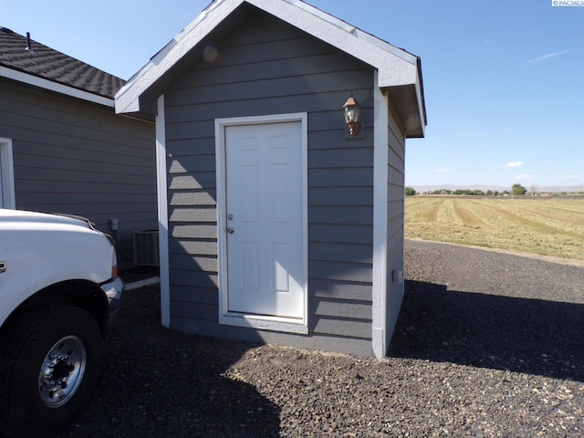 166214 W Johnson Rd, Prosser, WA 99350 - view of shed featuring a view of rural / pastoral area
