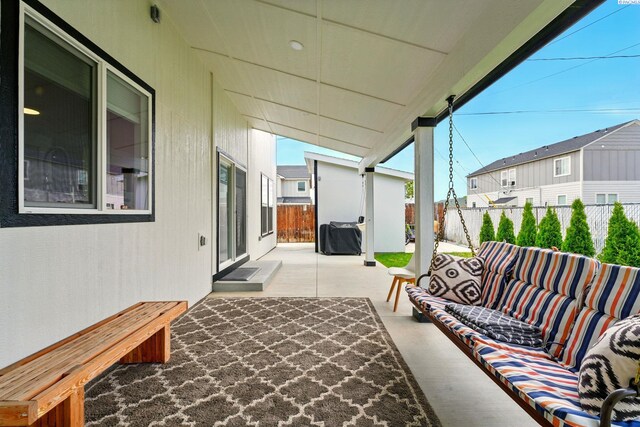 1006 Adams St, Richland, WA 99352 - view of patio / terrace featuring outdoor lounge area