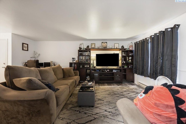 3121 W Hood Ave Unit E103, Kennewick, WA 99336 - living room featuring wood finished floors