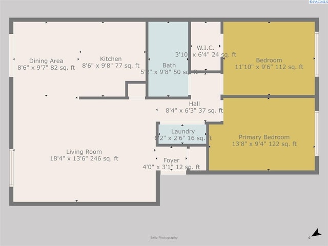 3121 W Hood Ave Unit E103, Kennewick, WA 99336 - view of floor plan / room layout