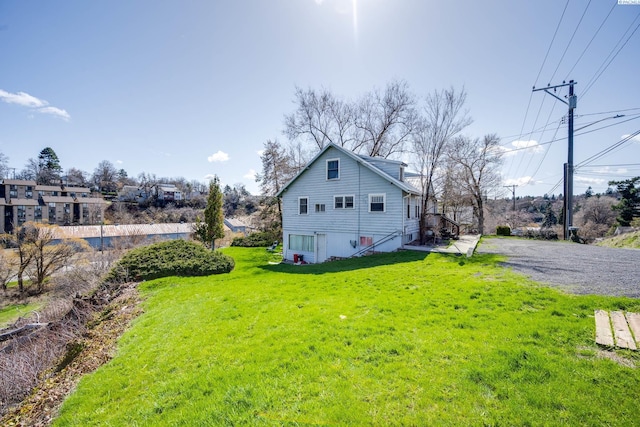 550 NW State St, Pullman, WA 99163 - exterior space with a yard