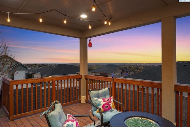 5298 S Quincy Pl, Kennewick, WA 99337 - view of wooden terrace