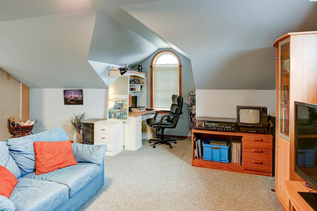 3114 Rd 103, Pasco, WA 99301 - carpeted home office with lofted ceiling