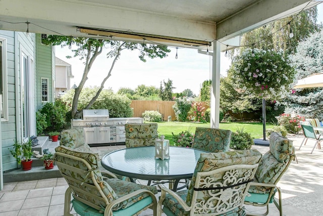 3114 Rd 103, Pasco, WA 99301 - view of patio / terrace with outdoor dining area, fence, and area for grilling