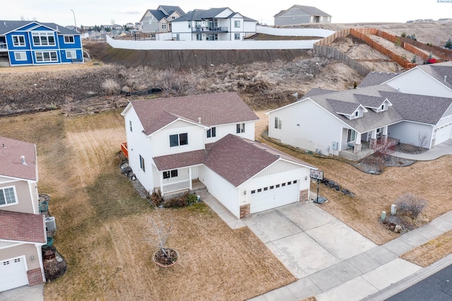 1065 SW Latour Peak St, Pullman, WA 99163 - aerial perspective of suburban area