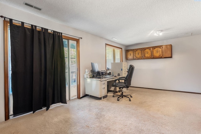 5500 W 26th Ave, Kennewick, WA 99338 - home office featuring light colored carpet and a textured ceiling