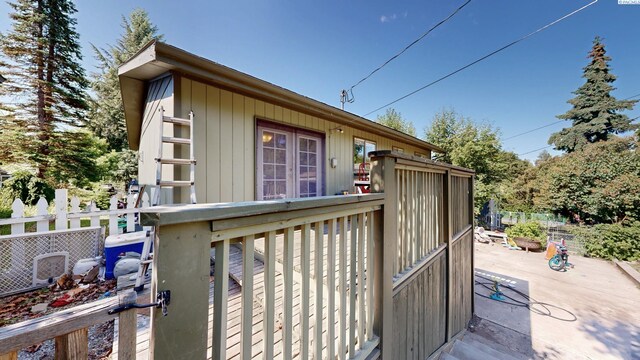 220 E Cannon, Palouse, WA 99161 - view of wooden deck