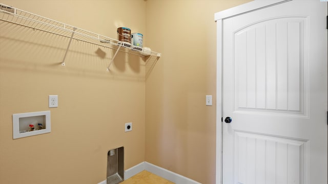 1867 S Fescue St, Kennewick, WA 99338 - laundry room with electric dryer hookup and washer hookup