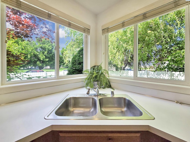 2650 Dornoch Pl, Richland, WA 99354 - kitchen view of light countertops and a sink