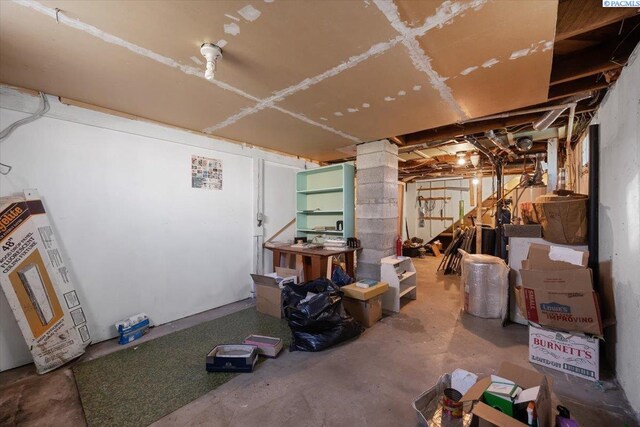 1925 Everest Ave, Richland, WA 99354 - view of unfinished below grade area