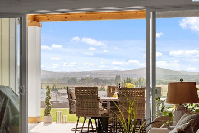 6514 Eagle Crest Dr, Pasco, WA 99301 - exterior space featuring a mountain view