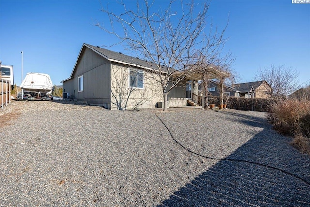 view of rear view of house