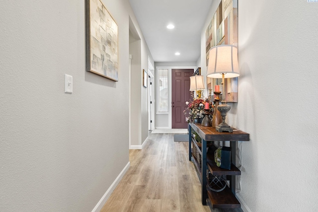1409 Centennial Ave, Sunnyside, WA 98944 - hallway with light wood-style floors and recessed lighting
