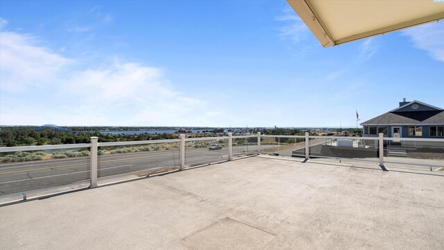 2003 W Canal Dr, Kennewick, WA 99336 - drone / aerial view of a nearby body of water and a notable bridge