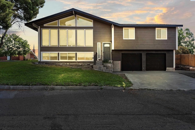 640 N Almira Ave, Connell, WA 99326 - split foyer home with a garage and concrete driveway
