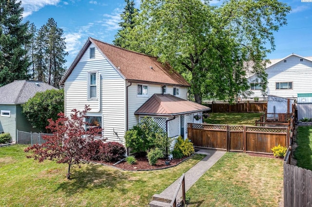 110 W Cannon St, Palouse, WA 99161 - view of back of property