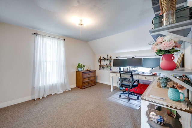 110 W Cannon St, Palouse, WA 99161 - office space featuring light colored carpet, lofted ceiling, and baseboards