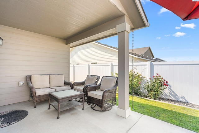 6217 Sidon Ln, Pasco, WA 99301 - view of patio featuring outdoor lounge area
