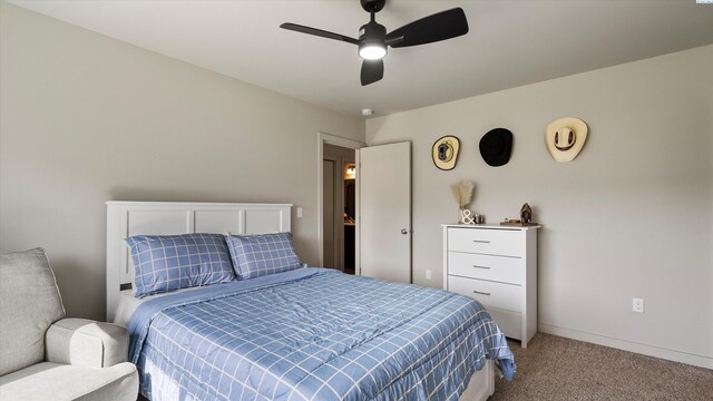 520 Whitefish Ln, Pasco, WA 99301 - bedroom featuring carpet floors and a ceiling fan