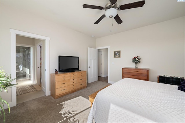 3763 S Sherman St, Kennewick, WA 99338 - bedroom featuring carpet flooring and ceiling fan