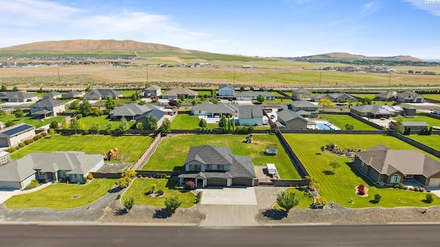 76704 E Timothy Ln, Kennewick, WA 99338 - aerial view of residential area with a mountain backdrop