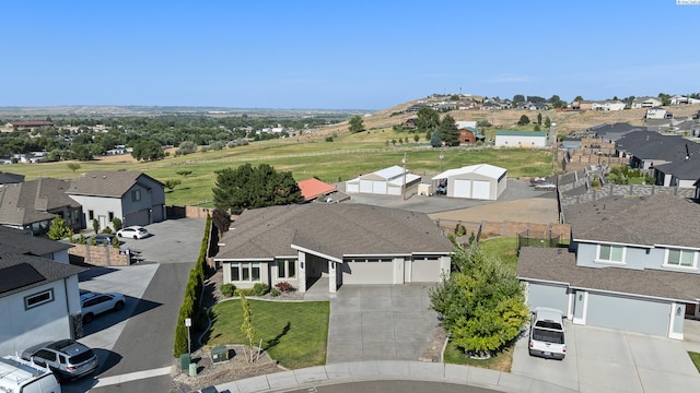 540 Athens Dr, West Richland, WA 99353 - aerial view of residential area