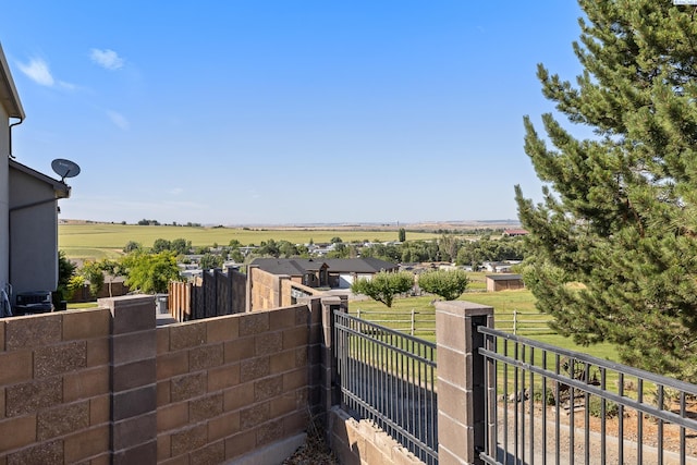 540 Athens Dr, West Richland, WA 99353 - view of patio / terrace with a rural view